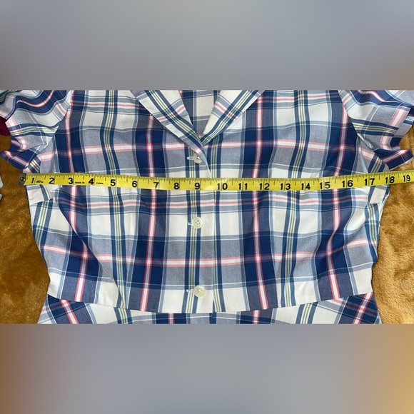 J. Peterman 1947 Plaid Shirtdress, size 6 NWOT - perfect for Derby Day! - Picture 4 of 6
